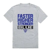 W Republic Wellesley College Blue Workout Tee 530-486