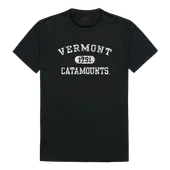 W Republic Vermont Catamounts Distressed Arch College Tees 574-155