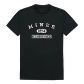 W Republic Colorado School Of Mines Orediggers Distressed Arch College Tees 574-422