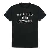 W Republic Purdue Fort Wayne Mastodons Distressed Arch College Tees 574-571