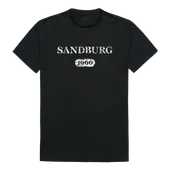 W Republic Sandburg Chargers Distressed Arch College Tees 574-623