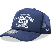 W Republic Property Of Washburn Ichabods Baseball Cap 1027-431