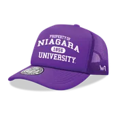 W Republic Property Of Niagara University Purple Eagles Baseball Cap 1027-723