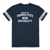 W Republic Virginia State Trojans Property Football Tee 535-600
