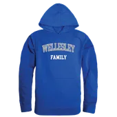 W Republic Wellesley College Blue Family Hoodie 573-486