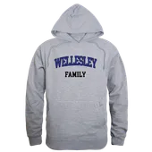 W Republic Wellesley College Blue Family Hoodie 573-486