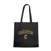 W Republic Charleston Cougars Institutional Tote Bags Natural 1102-115