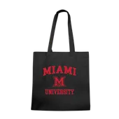 W Republic Miami (Ohio) Red Hawks Institutional Tote Bags Natural 1102-131