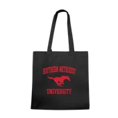 W Republic SMU Mustangs Institutional Tote Bags Natural 1102-150