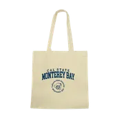 W Republic Cal State Monterey Bay Otters Institutional Tote Bags Natural 1102-206