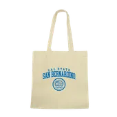 W Republic Cal State San Bernardino Coyotes Institutional Tote Bags Natural 1102-207