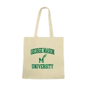 W Republic George Mason Patriots Institutional Tote Bags Natural 1102-221