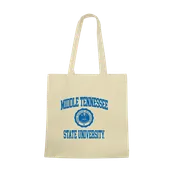 W Republic Mid Tenn St Blue Raiders Institutional Tote Bags Natural 1102-223