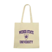 W Republic Weber State Wildcats Institutional Tote Bags Natural 1102-251