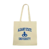 W Republic Albany State Rams Institutional Tote Bags Natural 1102-260