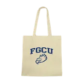 W Republic Florida Gulf Coast Eagles Institutional Tote Bags Natural 1102-303