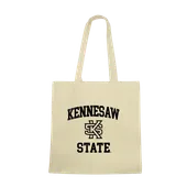 W Republic Kennesaw State Owls Institutional Tote Bags Natural 1102-320