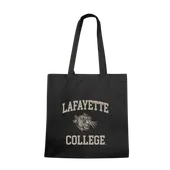 W Republic LaFayette College Leopards Institutional Tote Bags Natural 1102-323