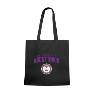 W Republic Mount Union Purple Raiders Institutional Tote Bags Natural 1102-348