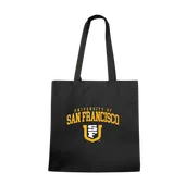 W Republic San Francisco Dons Institutional Tote Bags Natural 1102-377