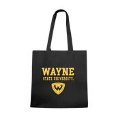 W Republic Wayne State Warriors Institutional Tote Bags Natural 1102-400