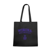 W Republic Winona State Warriors Institutional Tote Bags Natural 1102-408