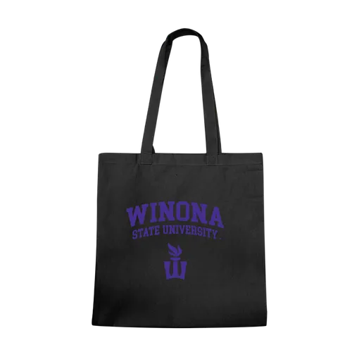 W Republic Winona State Warriors Institutional Tote Bags Natural 1102-408