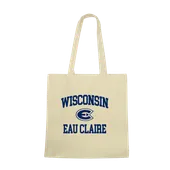 W Republic Wisconsin - Eau Claire Blugolds Institutional Tote Bags Natural 1102-409