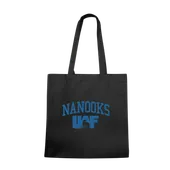 W Republic University Of Alaska Fairbanks Nanooks Institutional Tote Bags Natural 1102-496