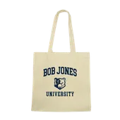 W Republic Bob Jones Bruins Institutional Tote Bags Natural 1102-502