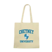 W Republic Cheyney University Wolves Institutional Tote Bags Natural 1102-509