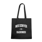 W Republic MSU Denver Roadrunners Institutional Tote Bags Natural 1102-542