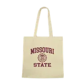 W Republic Missouri State Bears Institutional Tote Bags Natural 1102-547