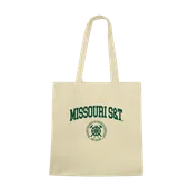 W Republic Missouri S&T Miners Institutional Tote Bags Natural 1102-548