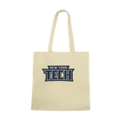 W Republic New York Tech Bears Institutional Tote Bags Natural 1102-556