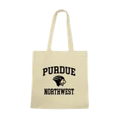 W Republic Purdue Northwest Lion Institutional Tote Bags Natural 1102-572