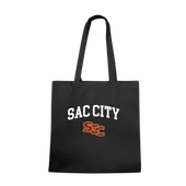 W Republic Sacramento City Panthers Institutional Tote Bags Natural 1102-578