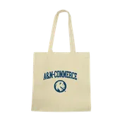 W Republic Texas A&M-Commerce Lions Institutional Tote Bags Natural 1102-595