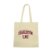 W Republic Charlestonen Eagles Institutional Tote Bags Natural 1102-630