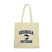 W Republic Georgia Southern Eagles Institutional Tote Bags Natural 1102-718