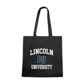 W Republic Lincoln University Blue Tigers Institutional Tote Bags Natural 1102-720