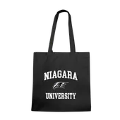 W Republic Niagara University Purple Eagles Institutional Tote Bags Natural 1102-723