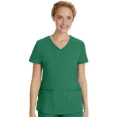 Healing Hands Women's Juliet V-Neck Yoga Scrub Top 2245