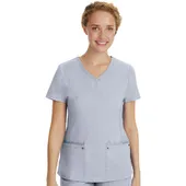 Healing Hands Women's Juliet V-Neck Yoga Scrub Top 2245