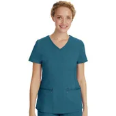 Healing Hands Women's Juliet V-Neck Yoga Scrub Top 2245