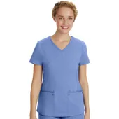 Healing Hands Women's Juliet V-Neck Yoga Scrub Top 2245