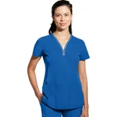 Healing Hands Women's Sonia Zip Y-Neck Scrub Top 2274