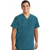 Healing Hands Men's Justin Solid Scrub Top 2330