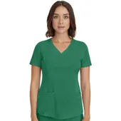 Healing Hands Women's Monica V-Neck Solid Scrub Top 2500