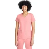 Healing Hands Women's Monica V-Neck Solid Scrub Top 2500